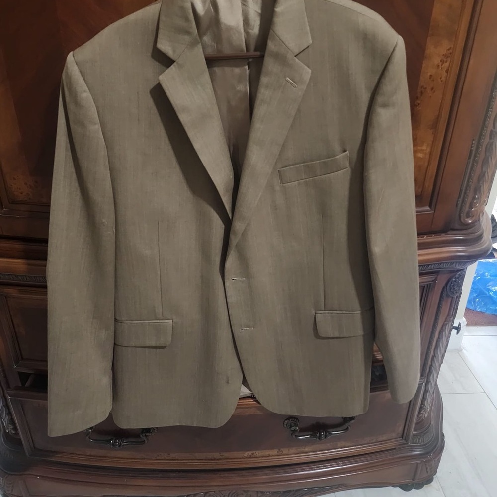Men's Tan Suit with Pants